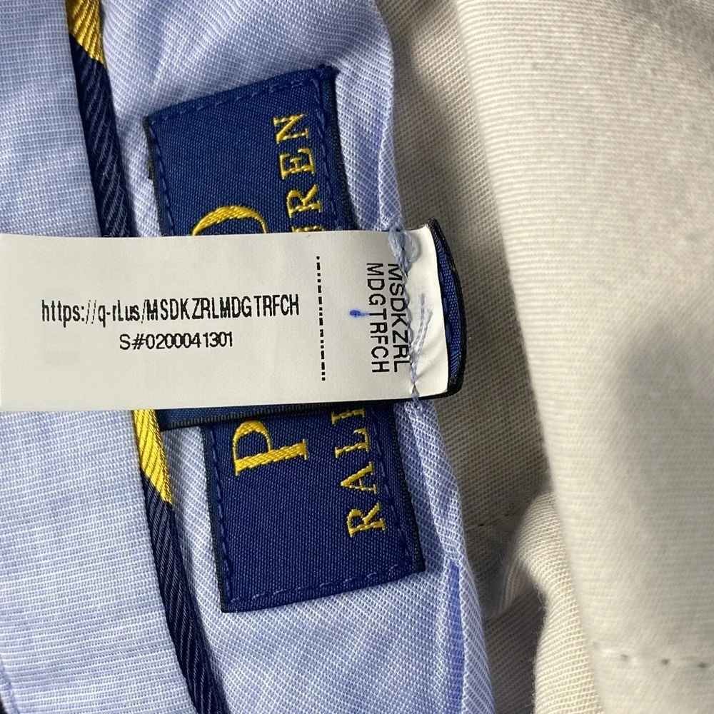 Polo Ralph Lauren Chester P Trousers Twill Mens 30x30 Black Preppy Academia $200